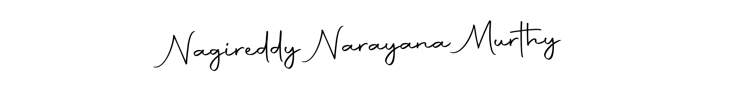 Make a beautiful signature design for name Nagireddy Narayana Murthy. Use this online signature maker to create a handwritten signature for free. Nagireddy Narayana Murthy signature style 10 images and pictures png