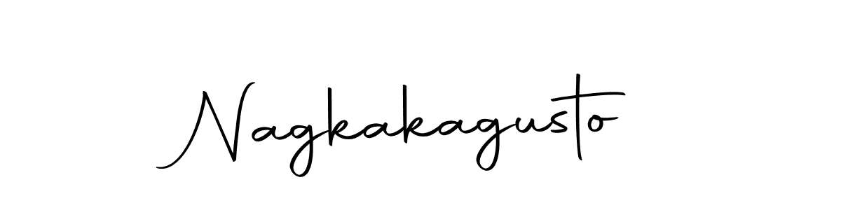 Nagkakagusto stylish signature style. Best Handwritten Sign (Autography-DOLnW) for my name. Handwritten Signature Collection Ideas for my name Nagkakagusto. Nagkakagusto signature style 10 images and pictures png