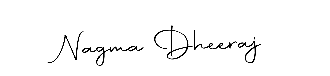 This is the best signature style for the Nagma Dheeraj name. Also you like these signature font (Autography-DOLnW). Mix name signature. Nagma Dheeraj signature style 10 images and pictures png