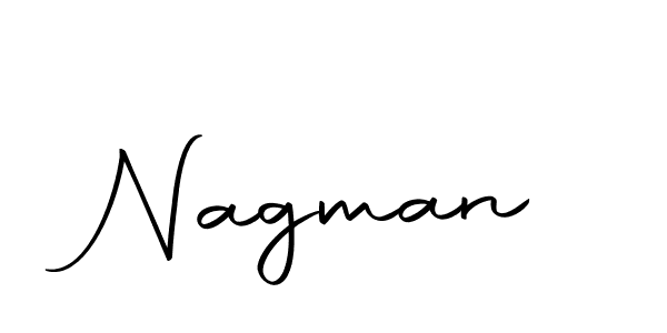 Use a signature maker to create a handwritten signature online. With this signature software, you can design (Autography-DOLnW) your own signature for name Nagman. Nagman signature style 10 images and pictures png