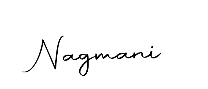 Design your own signature with our free online signature maker. With this signature software, you can create a handwritten (Autography-DOLnW) signature for name Nagmani. Nagmani signature style 10 images and pictures png