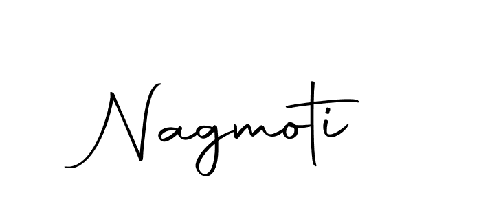 Here are the top 10 professional signature styles for the name Nagmoti. These are the best autograph styles you can use for your name. Nagmoti signature style 10 images and pictures png