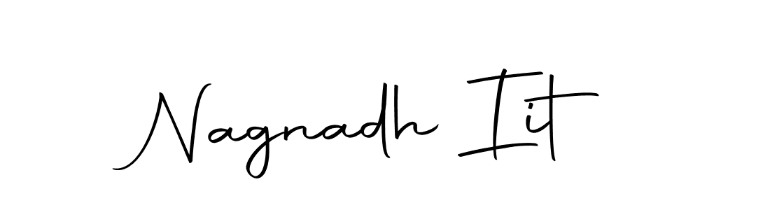 How to make Nagnadh Iit name signature. Use Autography-DOLnW style for creating short signs online. This is the latest handwritten sign. Nagnadh Iit signature style 10 images and pictures png