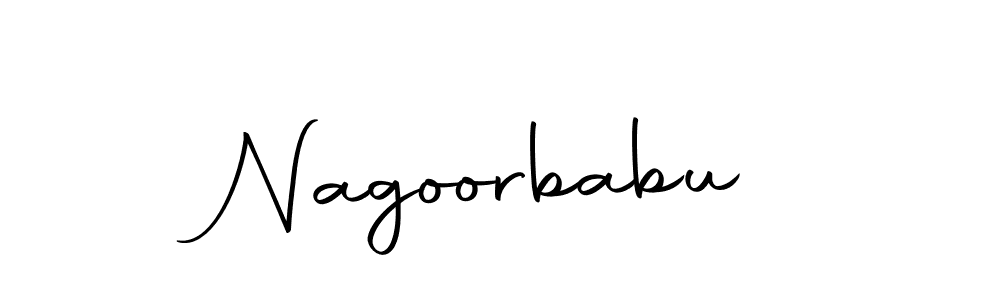 Here are the top 10 professional signature styles for the name Nagoorbabu. These are the best autograph styles you can use for your name. Nagoorbabu signature style 10 images and pictures png