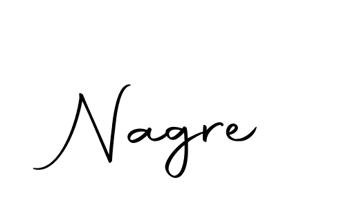 Here are the top 10 professional signature styles for the name Nagre. These are the best autograph styles you can use for your name. Nagre signature style 10 images and pictures png