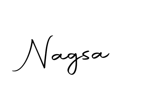 You can use this online signature creator to create a handwritten signature for the name Nagsa. This is the best online autograph maker. Nagsa signature style 10 images and pictures png