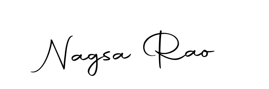 if you are searching for the best signature style for your name Nagsa Rao. so please give up your signature search. here we have designed multiple signature styles  using Autography-DOLnW. Nagsa Rao signature style 10 images and pictures png