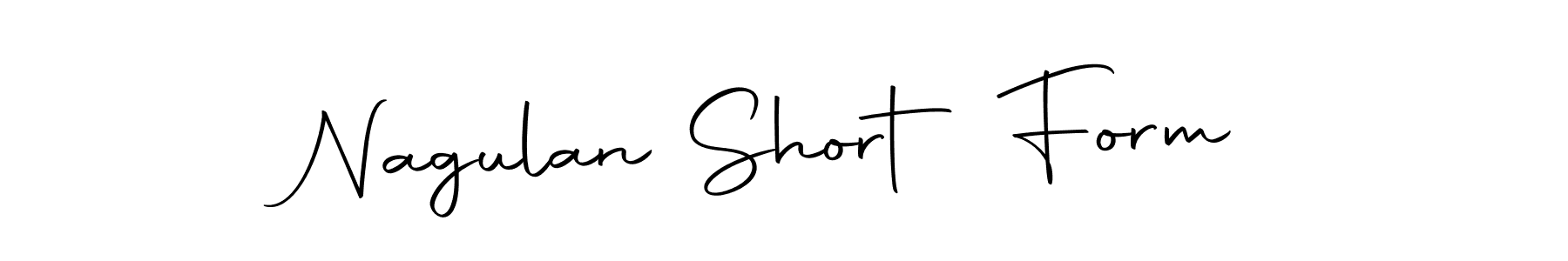 How to make Nagulan Short Form signature? Autography-DOLnW is a professional autograph style. Create handwritten signature for Nagulan Short Form name. Nagulan Short Form signature style 10 images and pictures png