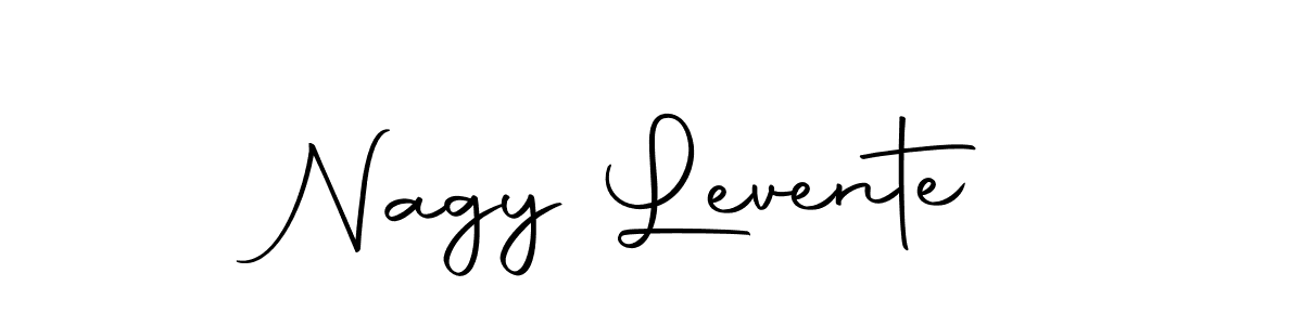 The best way (Autography-DOLnW) to make a short signature is to pick only two or three words in your name. The name Nagy Levente include a total of six letters. For converting this name. Nagy Levente signature style 10 images and pictures png