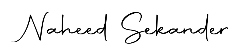 A stylish, flowing autograph style designed for name Naheed Sekander using Autography-DOLnW typography. Perfect for digital creative projects. Naheed Sekander signature style 10 images and pictures png