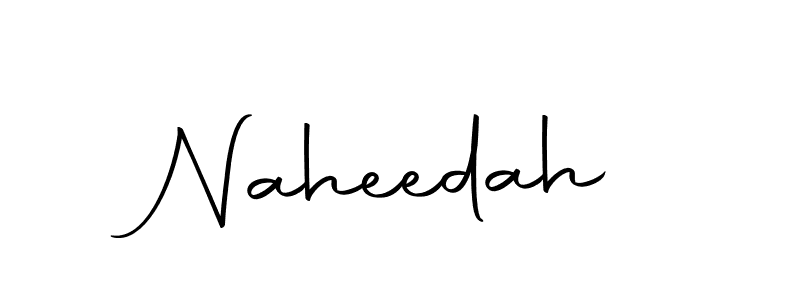 How to make Naheedah signature? Autography-DOLnW is a professional autograph style. Create handwritten signature for Naheedah name. Naheedah signature style 10 images and pictures png