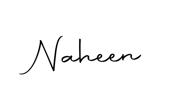 Use a signature maker to create a handwritten signature online. With this signature software, you can design (Autography-DOLnW) your own signature for name Naheen. Naheen signature style 10 images and pictures png