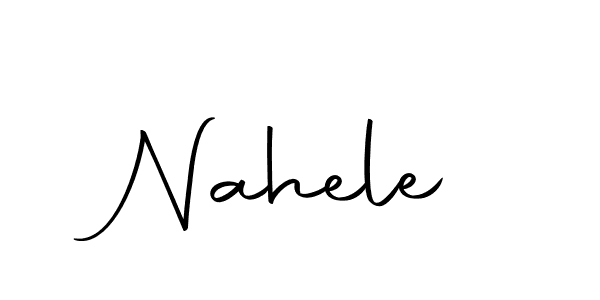 Make a beautiful signature design for name Nahele. Use this online signature maker to create a handwritten signature for free. Nahele signature style 10 images and pictures png