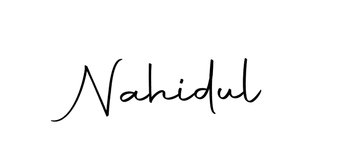 Make a beautiful signature design for name Nahidul. With this signature (Autography-DOLnW) style, you can create a handwritten signature for free. Nahidul signature style 10 images and pictures png