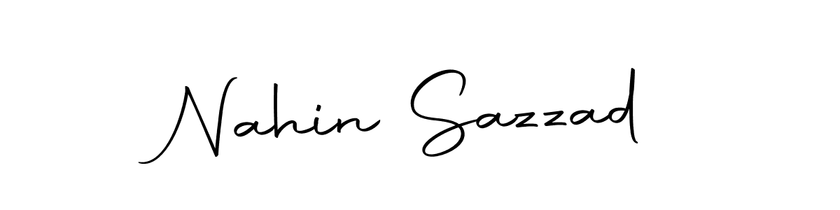 if you are searching for the best signature style for your name Nahin Sazzad. so please give up your signature search. here we have designed multiple signature styles  using Autography-DOLnW. Nahin Sazzad signature style 10 images and pictures png
