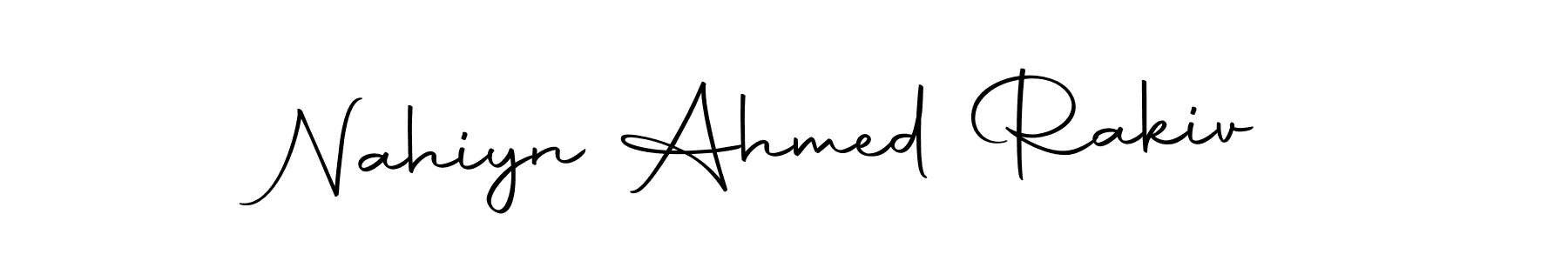 Make a beautiful signature design for name Nahiyn Ahmed Rakiv. With this signature (Autography-DOLnW) style, you can create a handwritten signature for free. Nahiyn Ahmed Rakiv signature style 10 images and pictures png