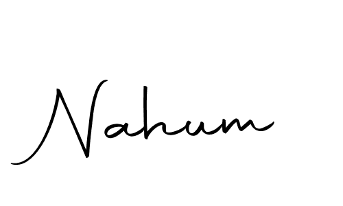 Nahum stylish signature style. Best Handwritten Sign (Autography-DOLnW) for my name. Handwritten Signature Collection Ideas for my name Nahum. Nahum signature style 10 images and pictures png