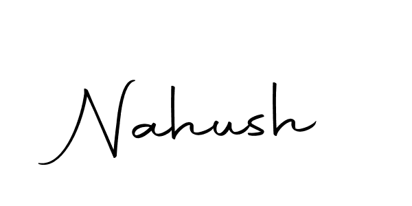 Make a short Nahush signature style. Manage your documents anywhere anytime using Autography-DOLnW. Create and add eSignatures, submit forms, share and send files easily. Nahush signature style 10 images and pictures png