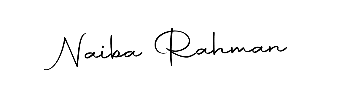 Make a beautiful signature design for name Naiba Rahman. Use this online signature maker to create a handwritten signature for free. Naiba Rahman signature style 10 images and pictures png