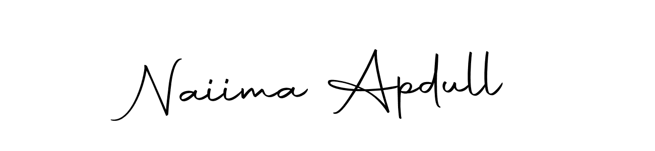 Make a short Naiima Apdull signature style. Manage your documents anywhere anytime using Autography-DOLnW. Create and add eSignatures, submit forms, share and send files easily. Naiima Apdull signature style 10 images and pictures png
