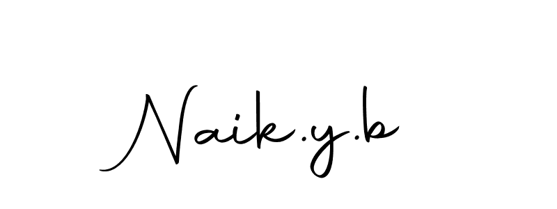 Here are the top 10 professional signature styles for the name Naik.y.b. These are the best autograph styles you can use for your name. Naik.y.b signature style 10 images and pictures png