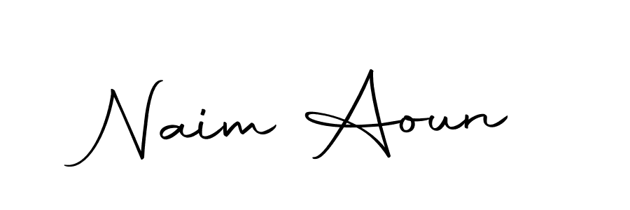 Here are the top 10 professional signature styles for the name Naim Aoun. These are the best autograph styles you can use for your name. Naim Aoun signature style 10 images and pictures png