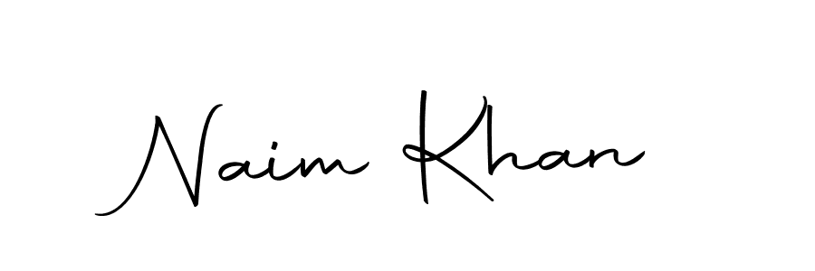 Create a beautiful signature design for name Naim Khan. With this signature (Autography-DOLnW) fonts, you can make a handwritten signature for free. Naim Khan signature style 10 images and pictures png