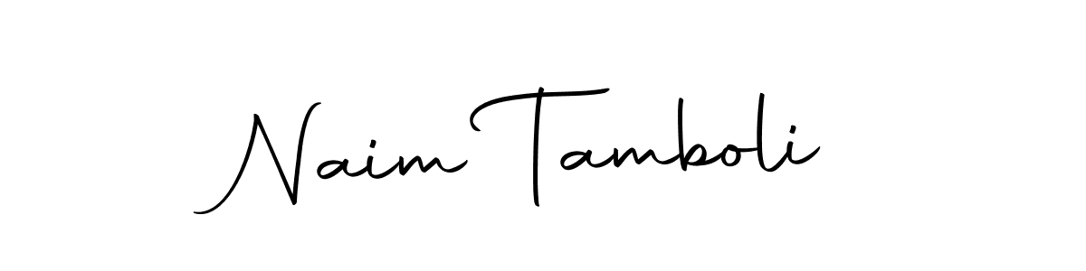 Make a beautiful signature design for name Naim Tamboli. With this signature (Autography-DOLnW) style, you can create a handwritten signature for free. Naim Tamboli signature style 10 images and pictures png