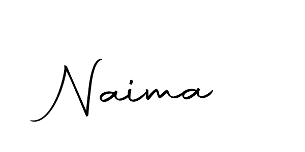 The best way (Autography-DOLnW) to make a short signature is to pick only two or three words in your name. The name Naima  include a total of six letters. For converting this name. Naima  signature style 10 images and pictures png