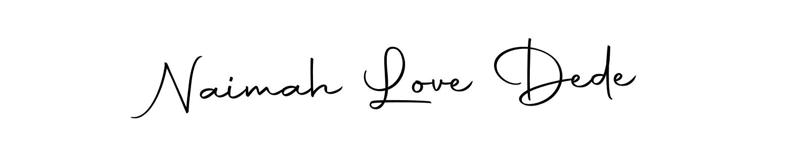 Here are the top 10 professional signature styles for the name Naimah Love Dede. These are the best autograph styles you can use for your name. Naimah Love Dede signature style 10 images and pictures png