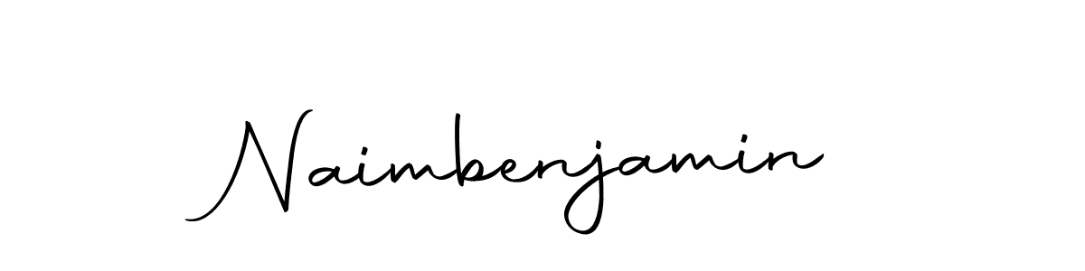 How to make Naimbenjamin signature? Autography-DOLnW is a professional autograph style. Create handwritten signature for Naimbenjamin name. Naimbenjamin signature style 10 images and pictures png