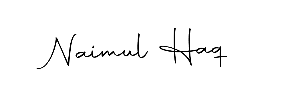 It looks lik you need a new signature style for name Naimul Haq. Design unique handwritten (Autography-DOLnW) signature with our free signature maker in just a few clicks. Naimul Haq signature style 10 images and pictures png
