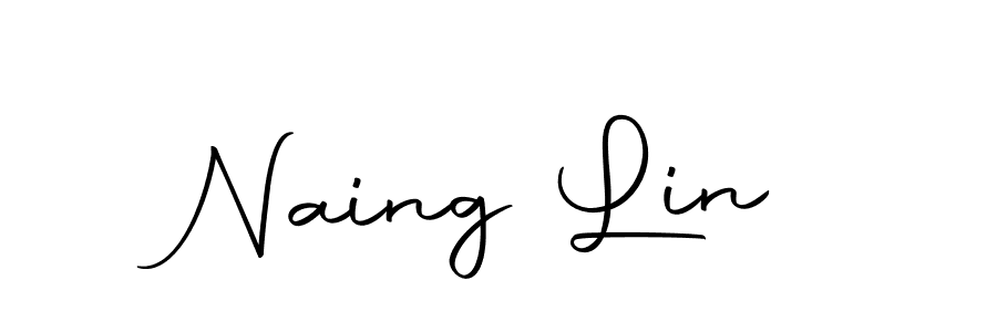 Make a beautiful signature design for name Naing Lin. Use this online signature maker to create a handwritten signature for free. Naing Lin signature style 10 images and pictures png