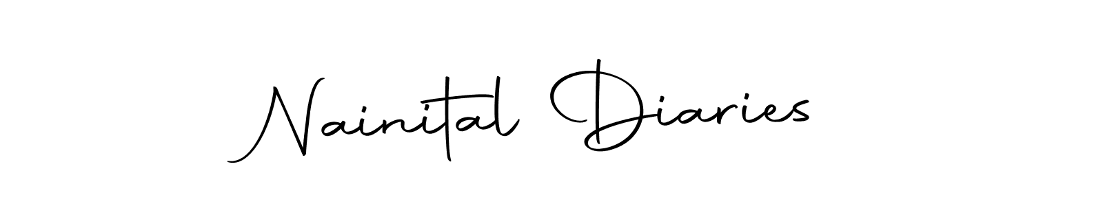Nainital Diaries stylish signature style. Best Handwritten Sign (Autography-DOLnW) for my name. Handwritten Signature Collection Ideas for my name Nainital Diaries. Nainital Diaries signature style 10 images and pictures png