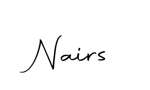 How to make Nairs signature? Autography-DOLnW is a professional autograph style. Create handwritten signature for Nairs name. Nairs signature style 10 images and pictures png