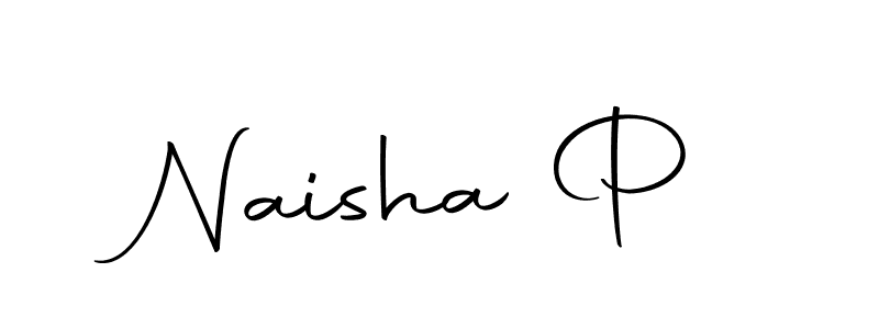 if you are searching for the best signature style for your name Naisha P. so please give up your signature search. here we have designed multiple signature styles  using Autography-DOLnW. Naisha P signature style 10 images and pictures png