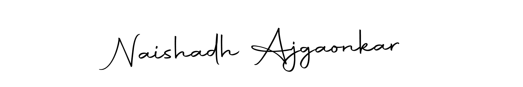 Once you've used our free online signature maker to create your best signature Autography-DOLnW style, it's time to enjoy all of the benefits that Naishadh Ajgaonkar name signing documents. Naishadh Ajgaonkar signature style 10 images and pictures png
