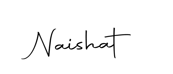 Create a beautiful signature design for name Naishat. With this signature (Autography-DOLnW) fonts, you can make a handwritten signature for free. Naishat signature style 10 images and pictures png