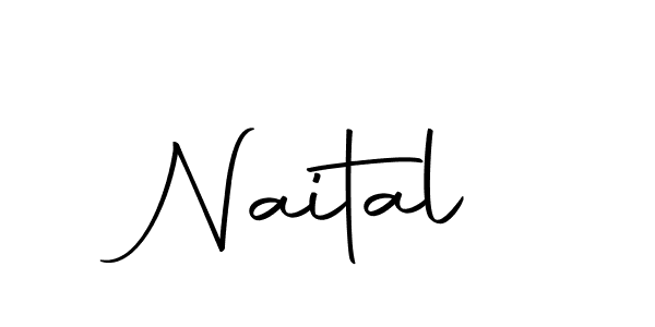 Create a beautiful signature design for name Naital. With this signature (Autography-DOLnW) fonts, you can make a handwritten signature for free. Naital signature style 10 images and pictures png