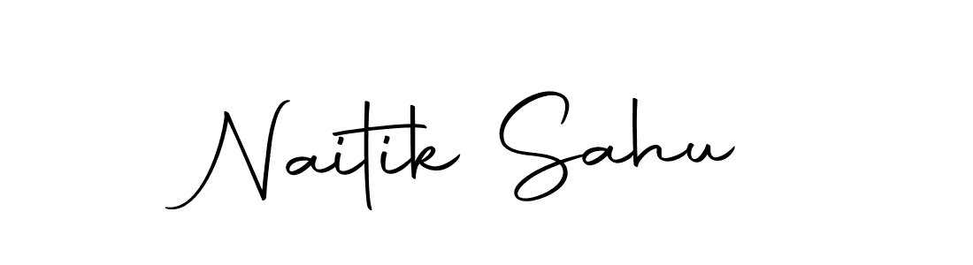 Also we have Naitik Sahu name is the best signature style. Create professional handwritten signature collection using Autography-DOLnW autograph style. Naitik Sahu signature style 10 images and pictures png