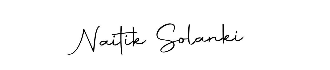 Make a beautiful signature design for name Naitik Solanki. With this signature (Autography-DOLnW) style, you can create a handwritten signature for free. Naitik Solanki signature style 10 images and pictures png