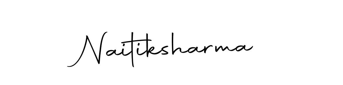 if you are searching for the best signature style for your name Naitiksharma. so please give up your signature search. here we have designed multiple signature styles  using Autography-DOLnW. Naitiksharma signature style 10 images and pictures png