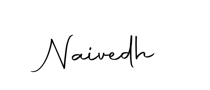 You should practise on your own different ways (Autography-DOLnW) to write your name (Naivedh) in signature. don't let someone else do it for you. Naivedh signature style 10 images and pictures png