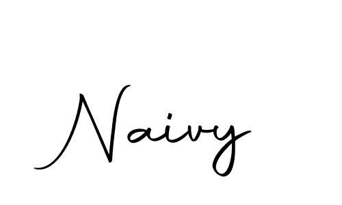 if you are searching for the best signature style for your name Naivy. so please give up your signature search. here we have designed multiple signature styles  using Autography-DOLnW. Naivy signature style 10 images and pictures png