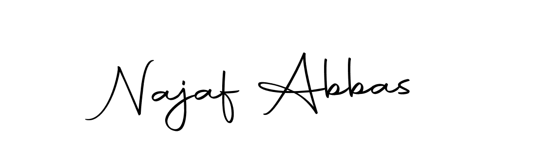 How to make Najaf Abbas signature? Autography-DOLnW is a professional autograph style. Create handwritten signature for Najaf Abbas name. Najaf Abbas signature style 10 images and pictures png