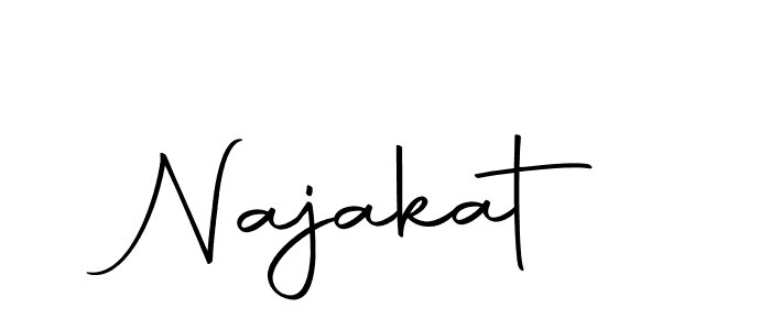 if you are searching for the best signature style for your name Najakat. so please give up your signature search. here we have designed multiple signature styles  using Autography-DOLnW. Najakat signature style 10 images and pictures png