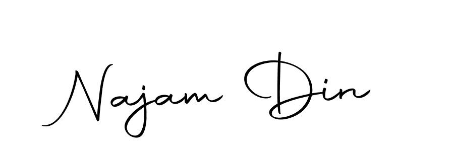 Najam Din stylish signature style. Best Handwritten Sign (Autography-DOLnW) for my name. Handwritten Signature Collection Ideas for my name Najam Din. Najam Din signature style 10 images and pictures png