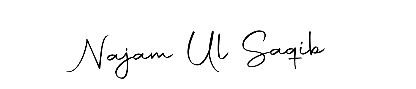 Make a beautiful signature design for name Najam Ul Saqib. Use this online signature maker to create a handwritten signature for free. Najam Ul Saqib signature style 10 images and pictures png