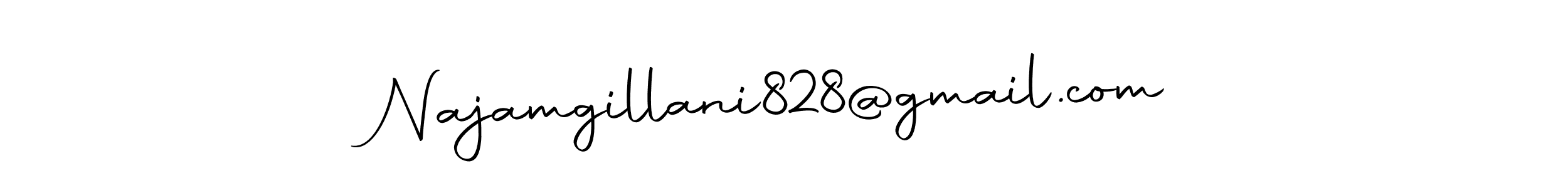 How to Draw Najamgillani828@gmail.com signature style? Autography-DOLnW is a latest design signature styles for name Najamgillani828@gmail.com. Najamgillani828@gmail.com signature style 10 images and pictures png