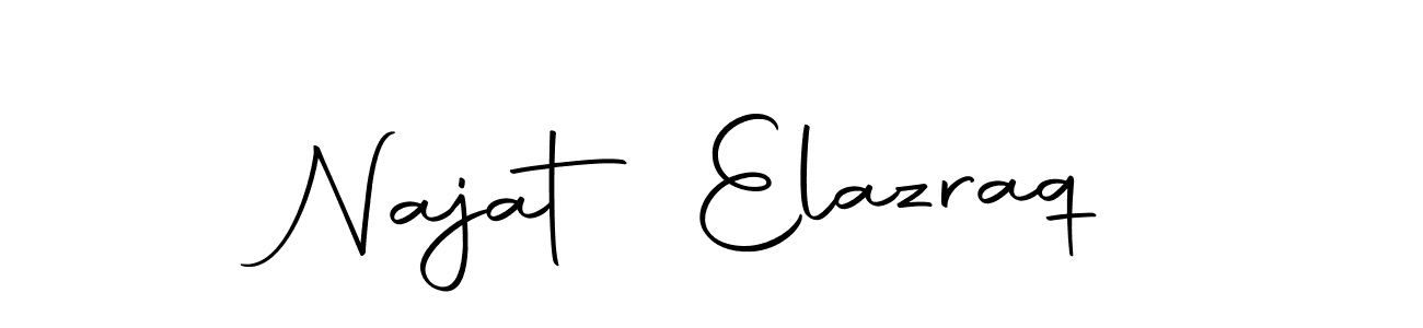 Here are the top 10 professional signature styles for the name Najat Elazraq. These are the best autograph styles you can use for your name. Najat Elazraq signature style 10 images and pictures png